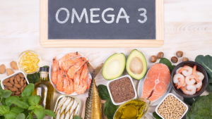 A selection of Omega-3-rich foods